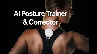 Posture Trainer & Correcting Device (+ FREE mobile app)