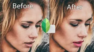 Create highly realistic lipstick in snapseed