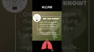 Surviving Lung Cancer #lcam #cancer