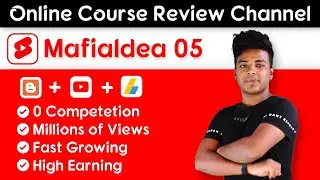 #MafiaIdea 05: Best YouTube Channel Idea about Online Courses | RipoN