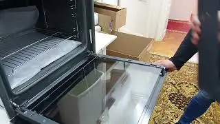 Bosch sütőajtóban üveglapok kiszerelése