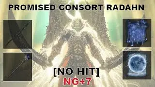 Elden Ring - Promised Consort Radahn No Damage | Star-Lined Sword & Founding Rain of Stars NG+7