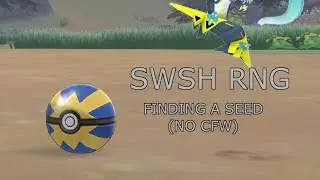 Pokemon Sword and Shield - Finding a Seed WITHOUT ANY CFW!