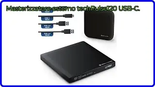 RECENSIONE (2025) : Masterizzatore esterno techPulse120 USB-C.. DETTAGLI ESSENZIALI