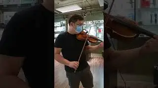 Discover Your True Voice | Ma Song Jun performs with the Audio-Technica ATM350D on his violin