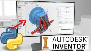 Part 7: Creating a Pin and file save using Python and Autodesk Inventor API