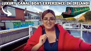 I Try A Luxury Canal Boat  - This Is What Happened! | La Peniche | La Peniche Dublin