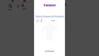 Exponential Equation  🎯 | Tribetopper | Sonal Gupta