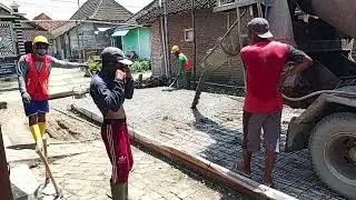 PENGECORAN JALAN DUSUN BRABUAN BAGIAN PLOSOK DESA: PANDANTOYO TEMAYANG BOJONEGORO 