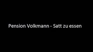 Pension Volkmann - Satt zu essen