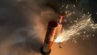 SR Pyro XL Gold Crackling