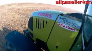 [GoPRO] DISCING WITH CLAAS ARES 557 ATX & &Ouml;ZD&Ouml;KEN DISCTILLER - TARLA S&Uuml;R&Uuml;M&Uuml; 2016 HD...!!