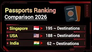 World Passport Ranking 2026 | Strongest Passports by Country