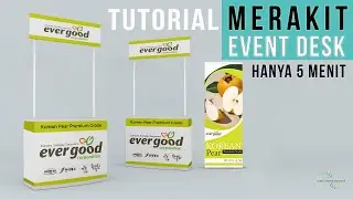 Tutorial merakit event Desk dengan mudah kurang dari 5 menit saja. #eventdesk #carapasangeventdesk