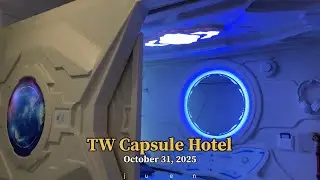 Modern Capsule Hotel in Ximending