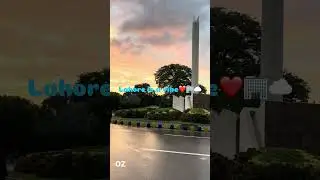 Lahore is a vibe 🏢❤️☁️