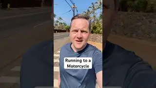 Бегу, пока не увижу мотоцикл на Мауи, Гавайи! 🏃&zwj;♂️🏍️🌴 #Мауи #БеговоеПриключение