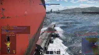 War Thunder Naval: Arty indirect death
