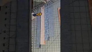 strip-piecing (and cutting) diamond quilt blocks