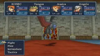 Dragon quest VIII Low level challenge (LLC) Boss №13 - Sir Leopold (Hero 1lvl)