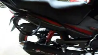 YBR 125 ss al corte -  Modificaci&oacute;n de exhosto