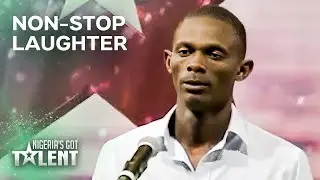 The Hardest Try Not to Laugh Challenge | Nigeria's Got Talent