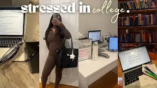 nursing school is hard | college vlog, waking up at 5am, study vlog, lectures, productive days