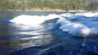 Skookumchuck Tidal Rapids in full flood