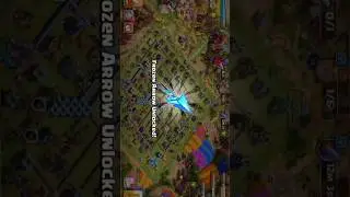 Frozen Arrow Level 15, just an op ability 👀 #clashofclans #coc #clashon #cocshorts