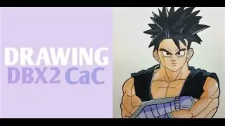 Drawing a Dragon Ball Xenoverse 2 CaC | The AngryColt383002 CaC