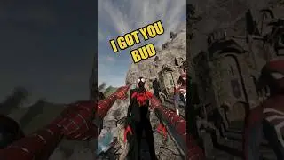 Spider-Man VR бросает вызов ВСЕЛЕННОЙ ПАУКА #виртуальнаяреальность #vr #игры #человекпаук