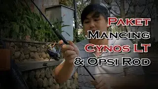 Ryobi Reel Cynos Lt Kita Sandingkan dengan ROD untuk Paket Mancing Mantap Segala Medan !
