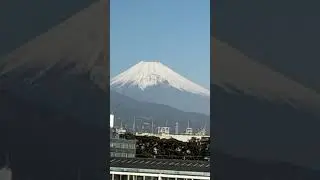 御利益ありそう✨️冬の澄んだ空気と富士山🗻✨️☺️ #shorts #winter #mountains #mtfuji #富士山 #絶景