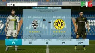 FIFA 16 FULL DEMO GAMEPLAY #1 - BOR. M'GLADCAH vs BVB - Gamescom 2015 - Xbox One