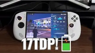 Lenovo Legion Go S Gaming Battery Test - GTA 5 - 17TDP