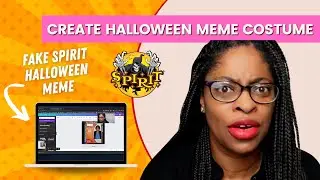 How to Create the Halloween Meme Costume (Fake Spirit Halloween Meme) Desktop