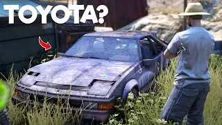 I Found Abandoned JDM SUPRA & RESTORED IT in GTA 5! (Fifine AmpliGame AM8)