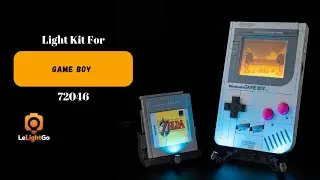 Touch Light Kit for LEGO&reg;  Nintendo 72046 Game Boy