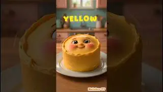 Five Color Cakes Song 🎂 | baby tv | Learn Colors with Cute Baby Cakes | Kids Nursery Rhyme#cocomelon