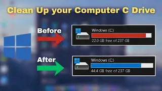 Как очистить диск C в Windows 10/11 (2026) | Освободите место на диске