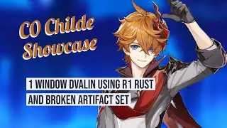 Childe (Tartaglia) main DPS w/ fireworks team comp showcase - GENSHIN IMPACT