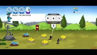 Playing stick war:Sage 