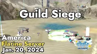 Guild Siege (Flarine Server) January 20, 2024 | Flyff Universe