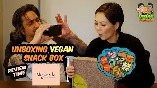 Vegan Subscription Box Unboxing: March Vegan Cuts Snack Haul + 25% Off Code! | VEGAN | VEGANTWOSOME