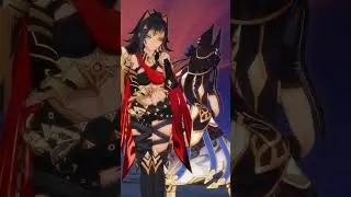 【4K / MMD/原神 Genshin Impact】Cyno Dehya/E.ku challenge dance/鸡你太美/#genshinimpact