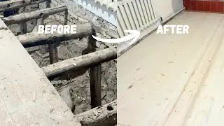 Old Floor Renavation | Before & After | Satisfying Work