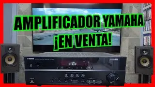 Amplificador Receiver Yamaha RX-V375 (video de funcionamiento para su venta en Facebook)