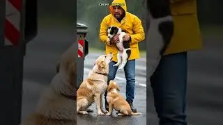 🐾 Спасённые под дождём: История надежды и доброты#rescue