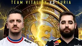 FURIA CAMPEÃ! MOLODOY MVP! MELHORES MOMENTOS 1º Mapa Furia vs Vitality Final IEM Chengdu no Gaules