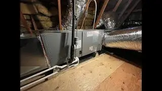 Carrier Variable Speed Heat Pump System - Move to Attic Installation